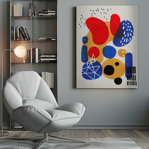 Tablou canvas „Primary Fun” de Ejaaz Haniff