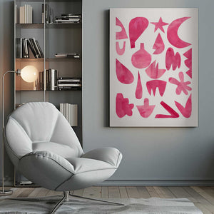 Tablou canvas „Retro Party” de Ejaaz Haniff
