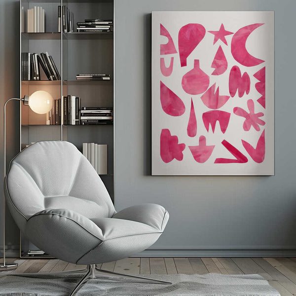 Tablou canvas „Retro Party” de Ejaaz Haniff