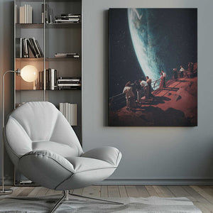 Tablou canvas „Missing the Ones We Left Behind” de Frank Moth