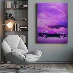 Tablou canvas „Outrun Drive” de Ritvik takkar