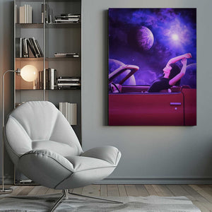 Tablou canvas „Space Trip” de Ritvik takkar