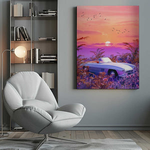 Tablou canvas „Vintage Paradise” de Ritvik takkar