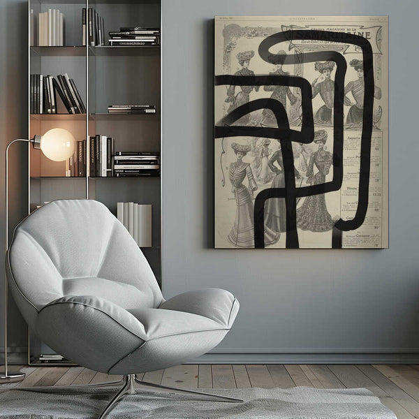 Tablou canvas „Abstract paper I” de Studio Palette