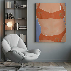 Tablou canvas „Bikini Babe” de Ivy Green Illustrations
