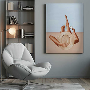 Tablou canvas „Poolside Girl” de Ivy Green Illustrations