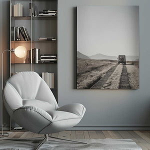 Tablou canvas „Lonely Road Journey” de Shot by Clint