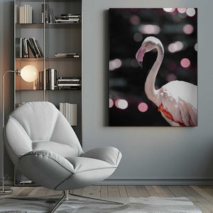 Tablou canvas „Flamingo Elegance” de Shot by Clint