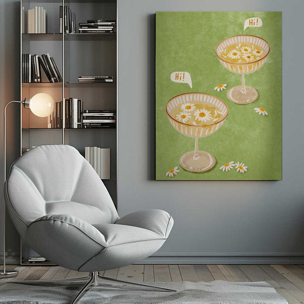 Tablou canvas „Hi” de Raissa Oltmanns