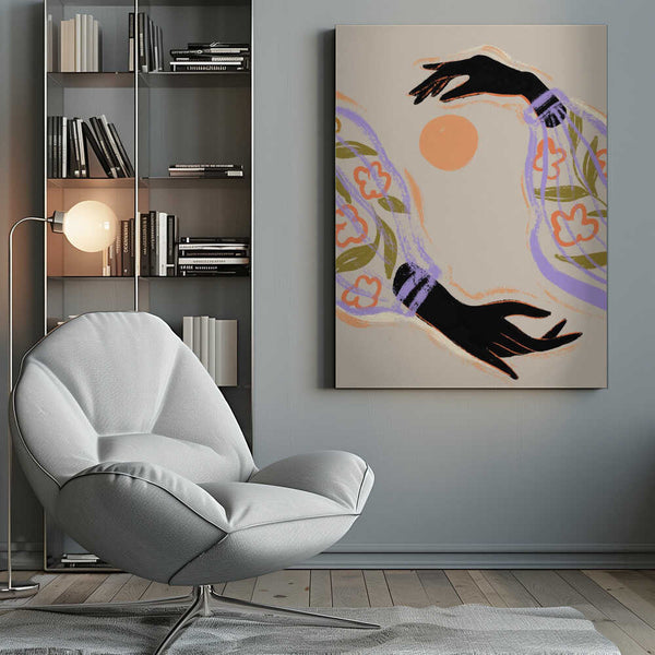 Tablou canvas „Embrace The Sun” de Arty Guava