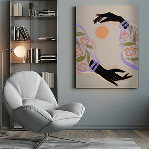 Tablou personalizat portrait in living