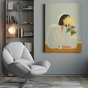 Tablou canvas „Thecrysanthemum” de Arty Guava