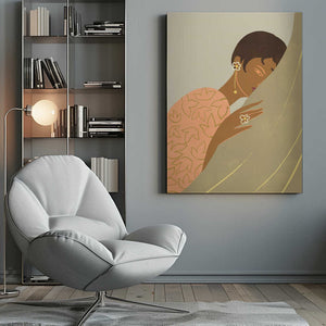 Tablou canvas „The Introvert” de Arty Guava