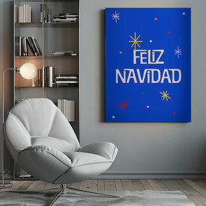 Tablou canvas „Feliz Navidad” de Frankie Kerr-Dineen