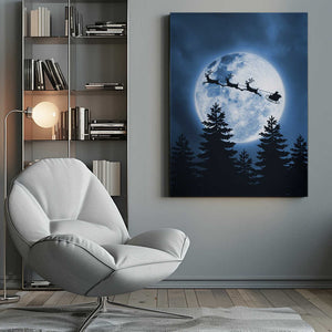 Tablou canvas „Santa Claus Christmas” de Ariz Rab