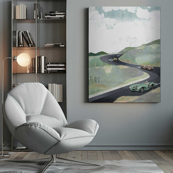 Tablou canvas „Zandvoort Circuit” de Goed Blauw