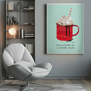 Tablou canvas „Fall In Chocolate” de Goed Blauw