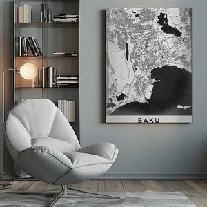Tablou canvas „Baku” de StudioSix