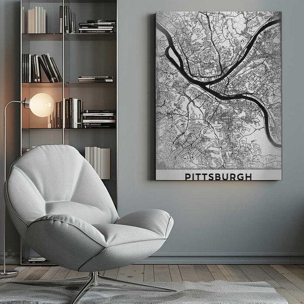 Tablou canvas „Pittsburgh” de StudioSix