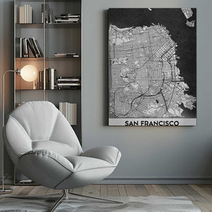Tablou canvas „San Francisco” de StudioSix