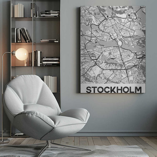Tablou canvas „Stockholm White” de StudioSix