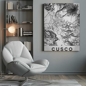 Tablou canvas „Cusco White” de StudioSix