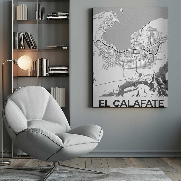 Tablou canvas „El Calafate White” de StudioSix