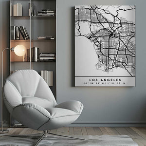 Tablou canvas „Black Maps 42” de Emiliano Deificus