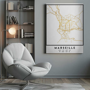 Tablou canvas „1 Maps 59” de Emiliano Deificus