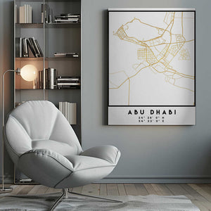 Tablou canvas „1 Maps 48” de Emiliano Deificus