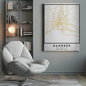 Tablou canvas „1 Maps 41” de Emiliano Deificus