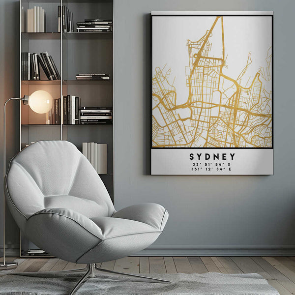 Tablou canvas „1 Maps 30” de Emiliano Deificus