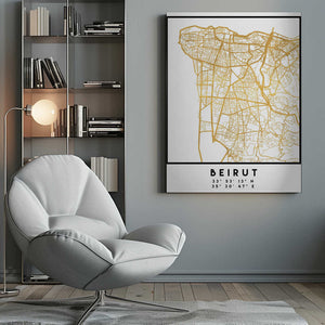 Tablou canvas „1 Maps 29” de Emiliano Deificus