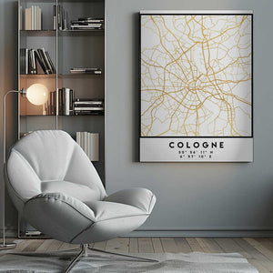 Tablou canvas „1 Maps 21” de Emiliano Deificus