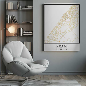 Tablou canvas „1 Maps 09” de Emiliano Deificus