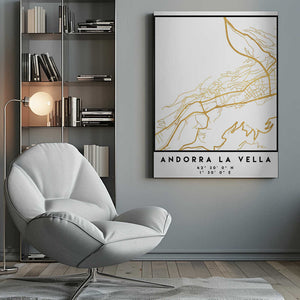 Tablou canvas „1 Maps 3 41” de Emiliano Deificus