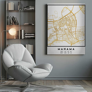 Tablou canvas „1 Maps 3 40” de Emiliano Deificus