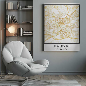 Tablou canvas „1 Maps 3 36” de Emiliano Deificus