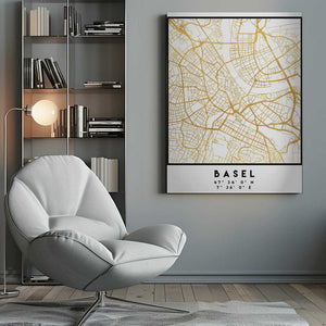 Tablou canvas „1 Maps 3 03” de Emiliano Deificus