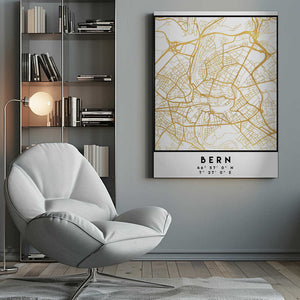 Tablou canvas „1 Maps 3 02” de Emiliano Deificus