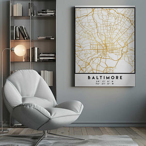 Tablou canvas „1 Maps 2 44” de Emiliano Deificus