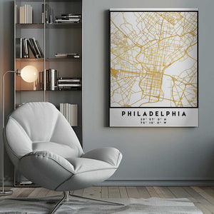 Tablou canvas „1 Maps 2 42” de Emiliano Deificus