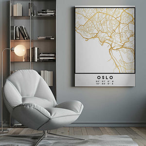 Tablou canvas „1 Maps 2 34” de Emiliano Deificus