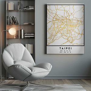 Tablou canvas „1 Maps 2 15” de Emiliano Deificus