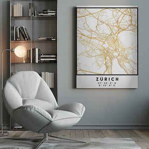 Tablou canvas „1 Maps 2 11” de Emiliano Deificus