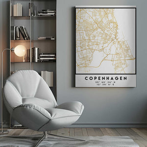 Tablou canvas „1 Maps 2 07” de Emiliano Deificus