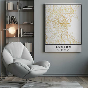 Tablou canvas „1 Maps 2 02” de Emiliano Deificus