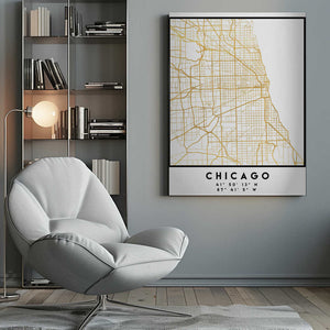 Tablou canvas „1 Maps 01” de Emiliano Deificus
