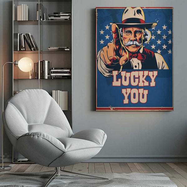 Tablou canvas „Lucky You” de Andreas Magnusson