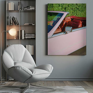 Tablou canvas „Pink Cadillac” de Bethany Young